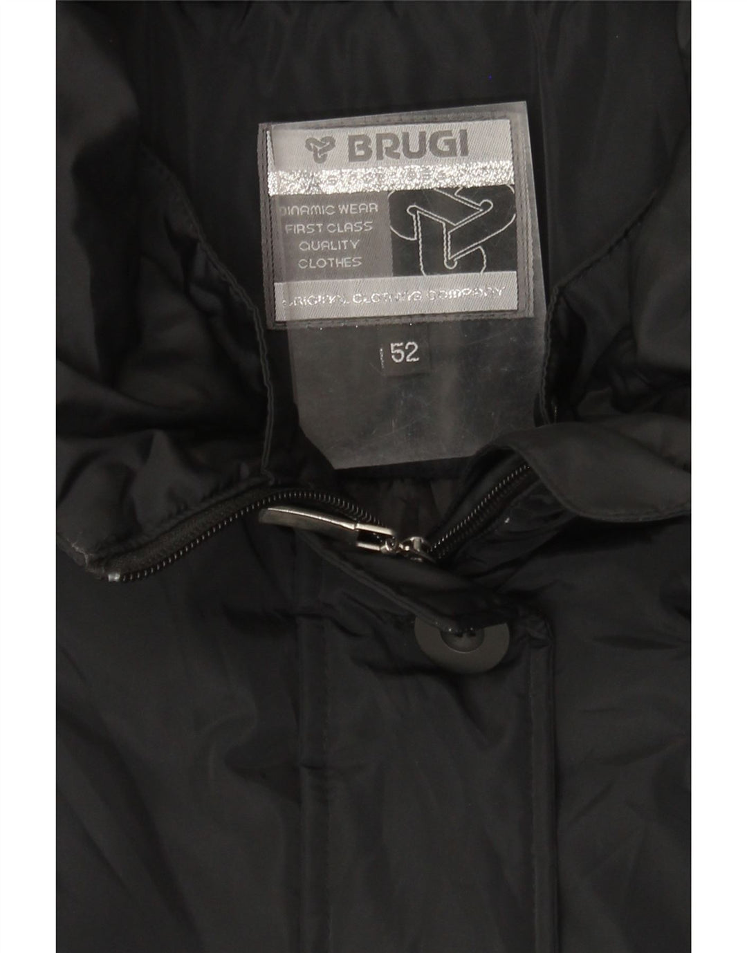 BRUGI Dame Polstret Frakke IT 52 2XL Sort