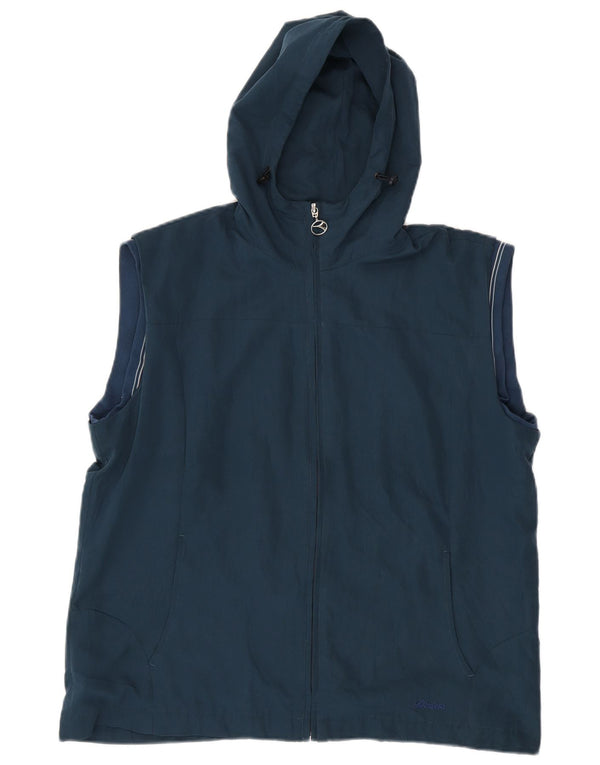 Diadora Herre Hætte ærmeløs træningsdragt Topjakke IT 50 Medium Navy Blue