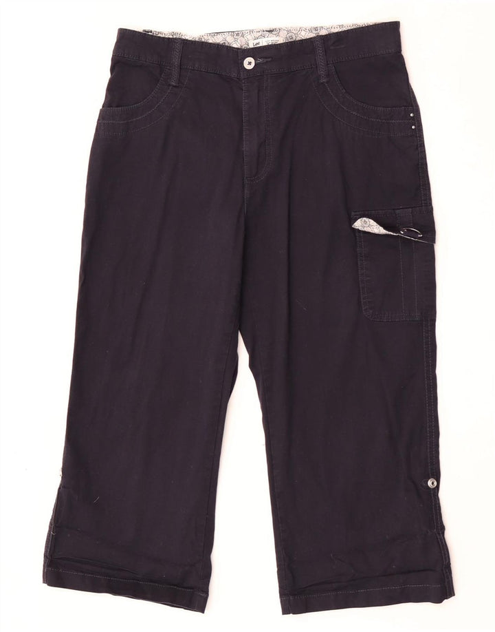 Lee Dame Capri Cargo Bukser US 8 Medium W30 L20 Marineblå Bomuld
