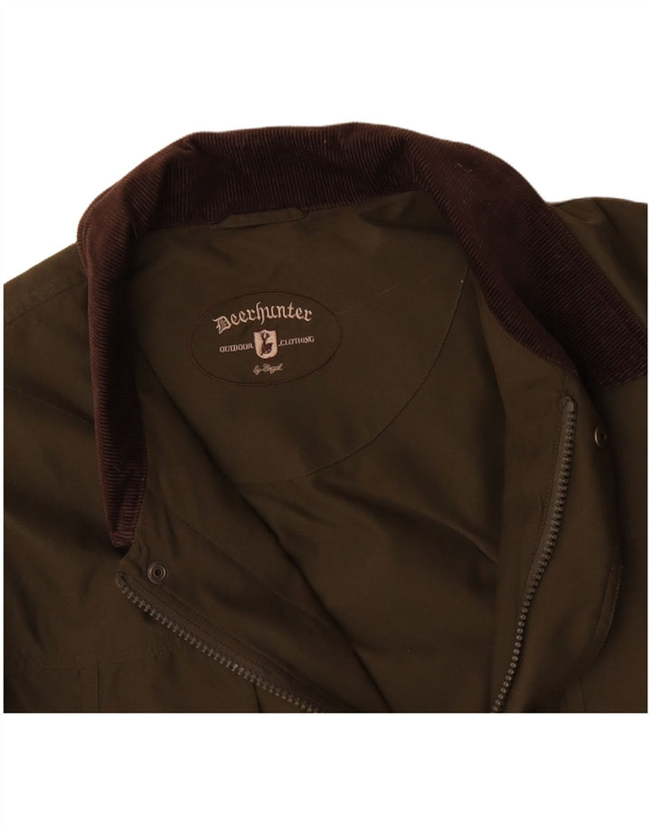 DEERHUNTER Herre Utility Jacket UK 44 2XL Khaki Polyamid