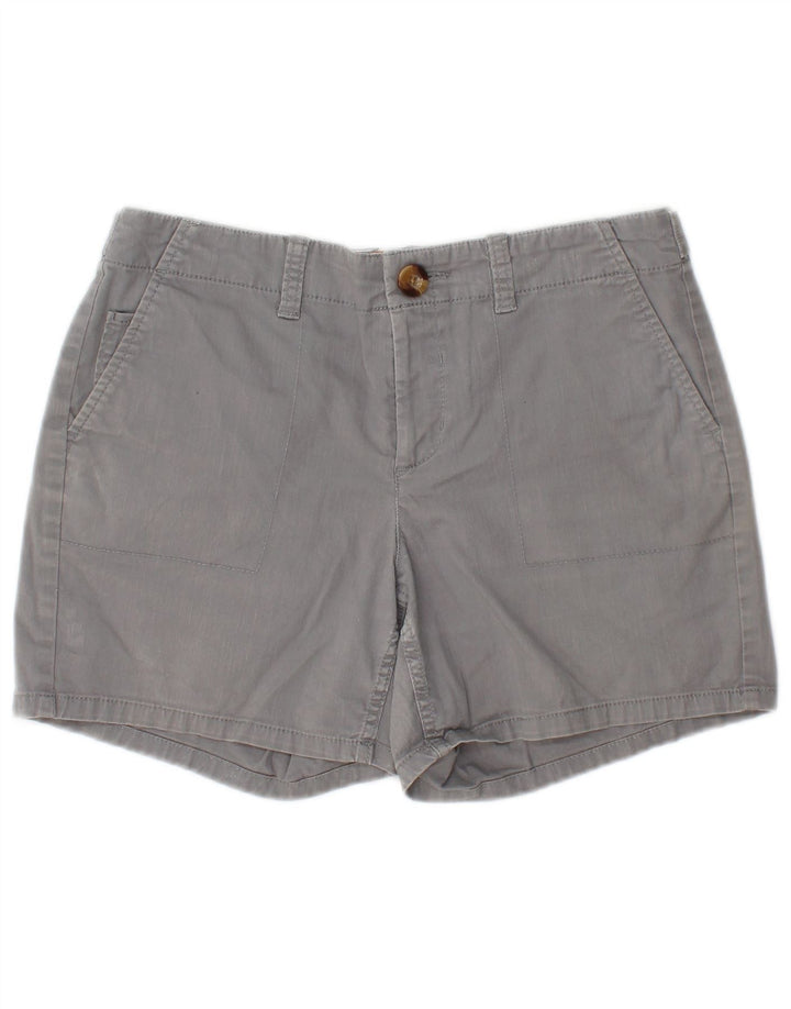 DOCKERS Chino Shorts til kvinder US 4 Small W28 Grå Bomuld
