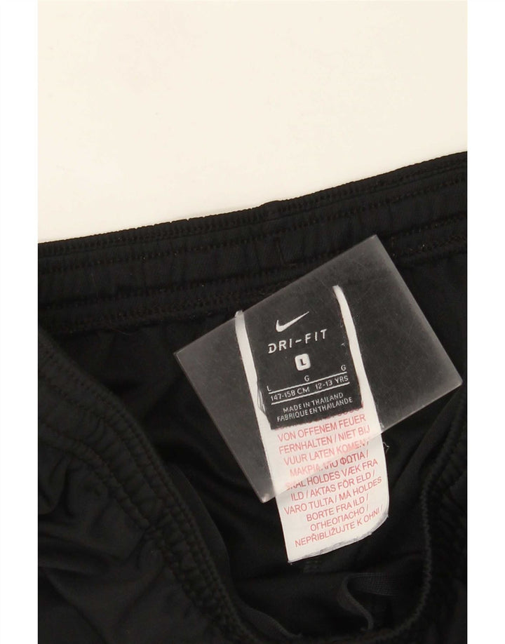 Nike Boys Dri Fit træningsdragt bukser 12-13 år Stor sort polyester