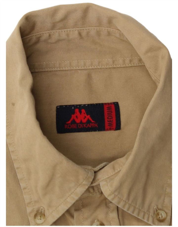 Kappa Herreskjorte Medium Beige Bomuld