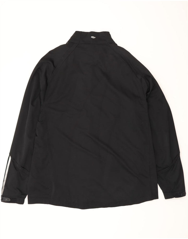 Adidas Herre Clima Proof Træningsdragt Top Jakke 2XL Sort Polyester
