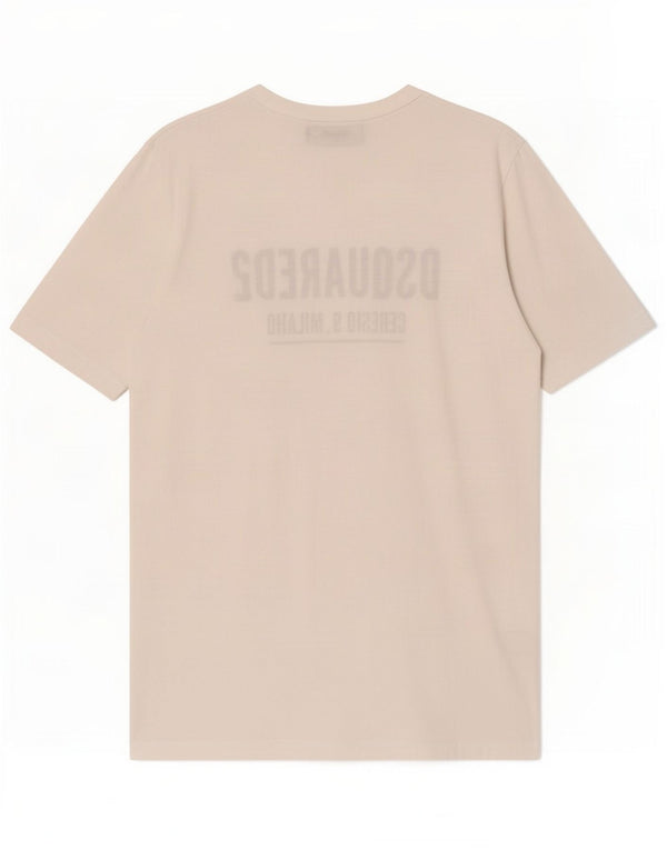 Dsquared2 Herre grafisk T-shirt Top Medium White