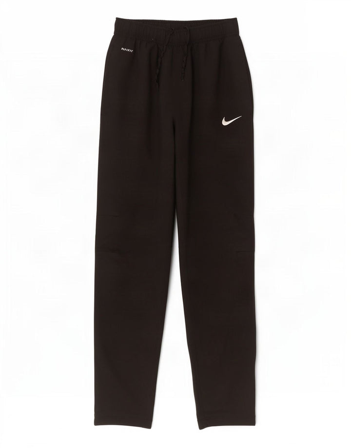 Nike drenge Dri Fit træningsdragt bukser 10-11 år medium sort polyester