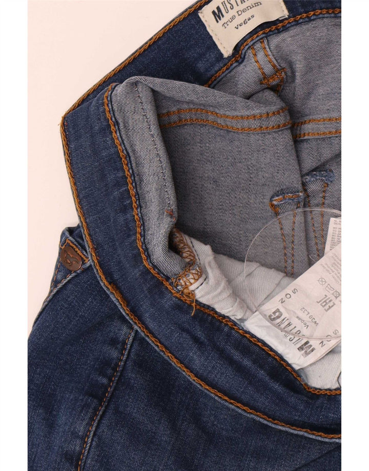 Mustang Herre Vegas Slim Jeans W30 L32 Blå Bomuld