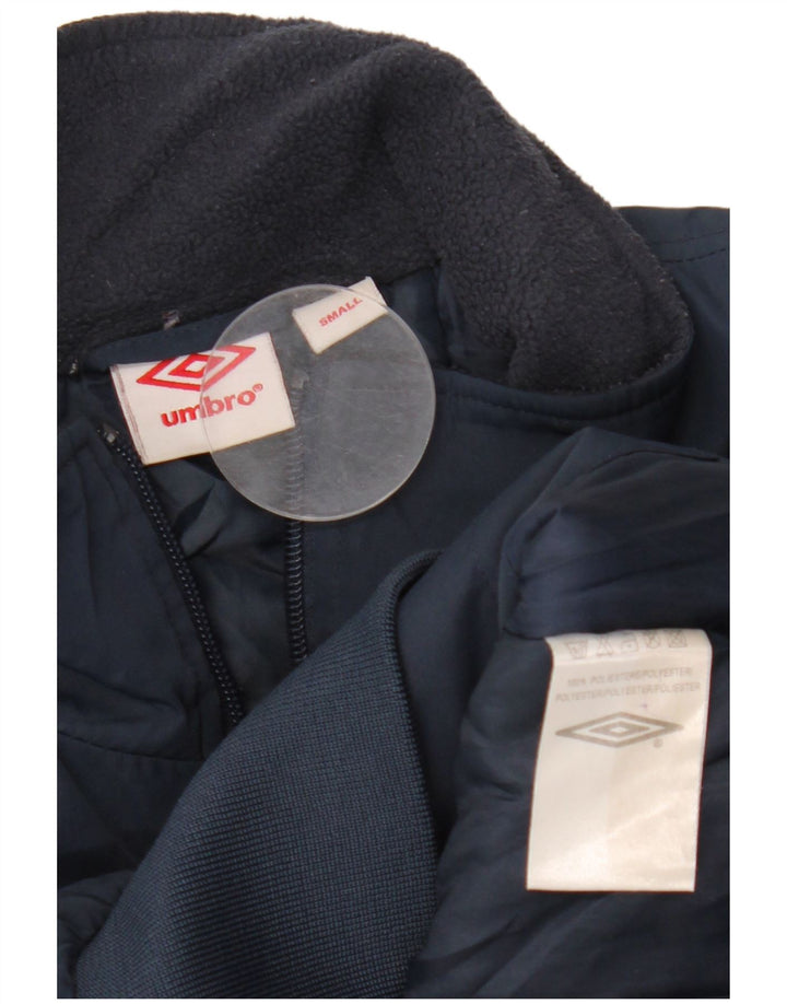 UMBRO Bomberjakke til mænd UK 36 Small Navy Blue Polyester