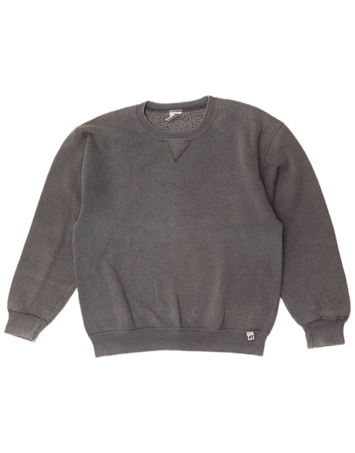 Russell Athletic Herre Sweatshirt Jumper Medium Grå Bomuld