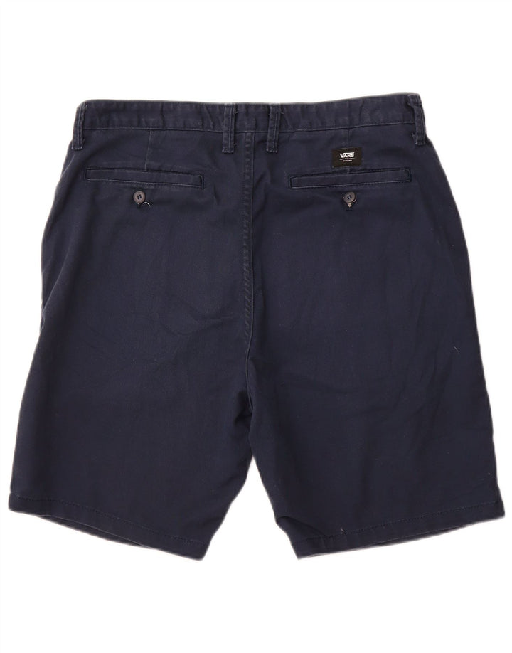 VANS Chino Shorts til mænd W34 Large Navy Blue Bomuld