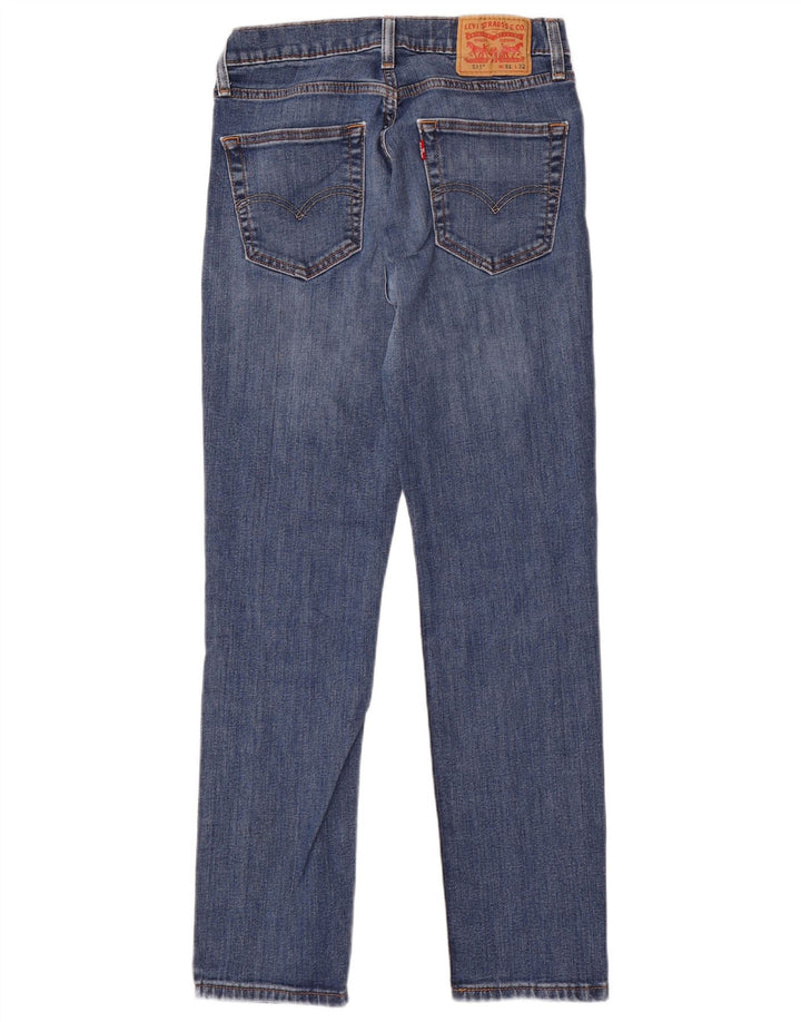 LEVI'S Herre 511 Slim Jeans W31 L30 Blå Bomuld