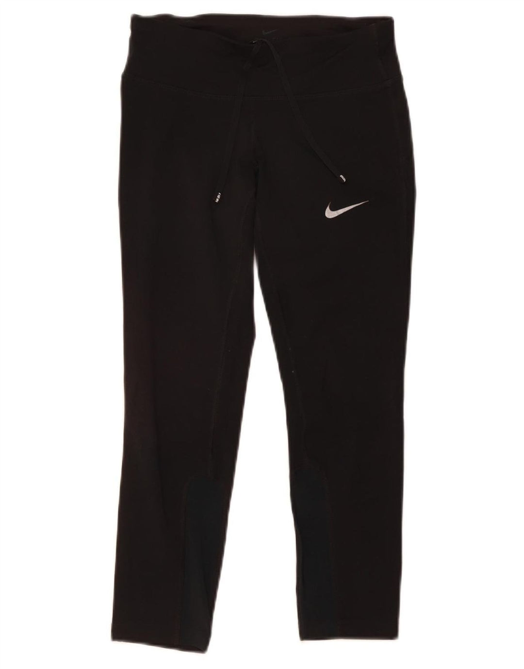 Nike Dame Dri Fit Leggings UK 6 XS Sort Polyester