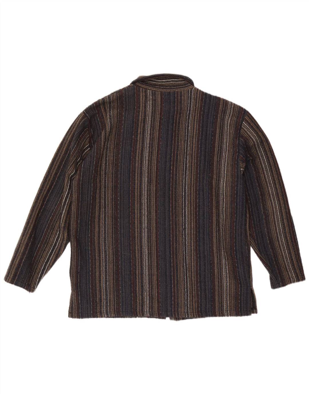 Vintage herre flannel skjorte medium flerfarvet akryl