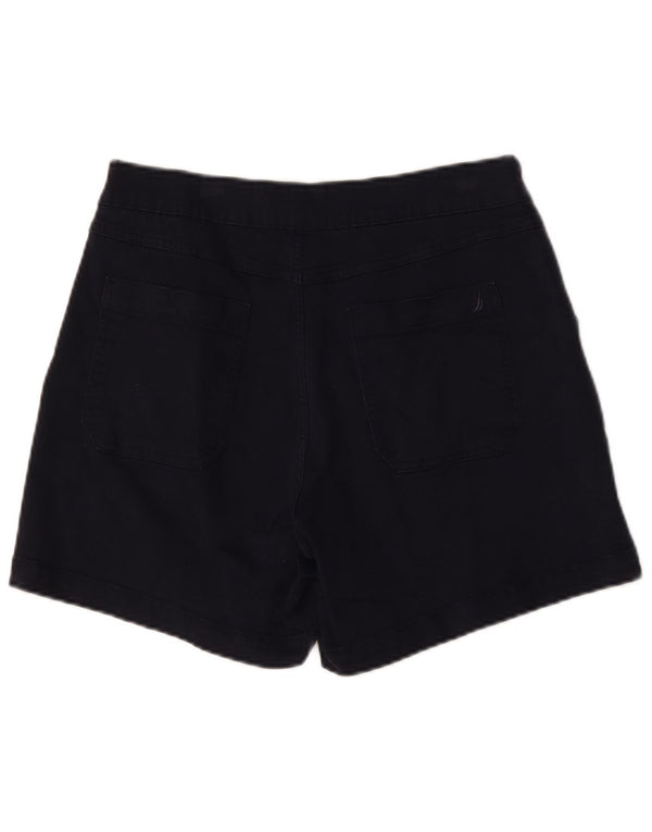 Nautica chinoshorts til kvinder Medium W30 Marineblå bomuld