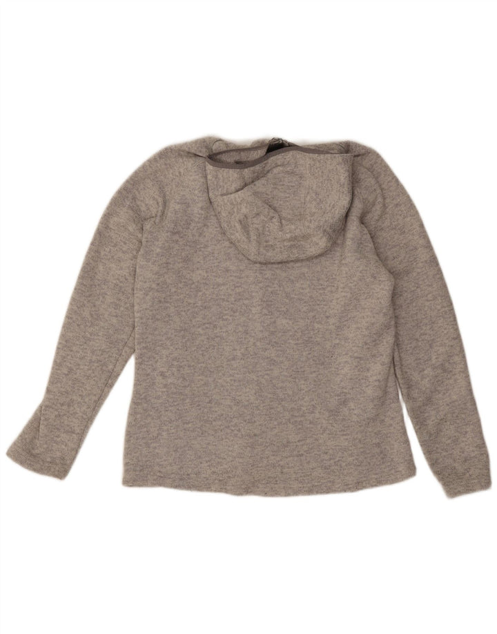 Mountain Warehouse Dame Hættetrøje Sweater UK 14 Stor Grå Polyester