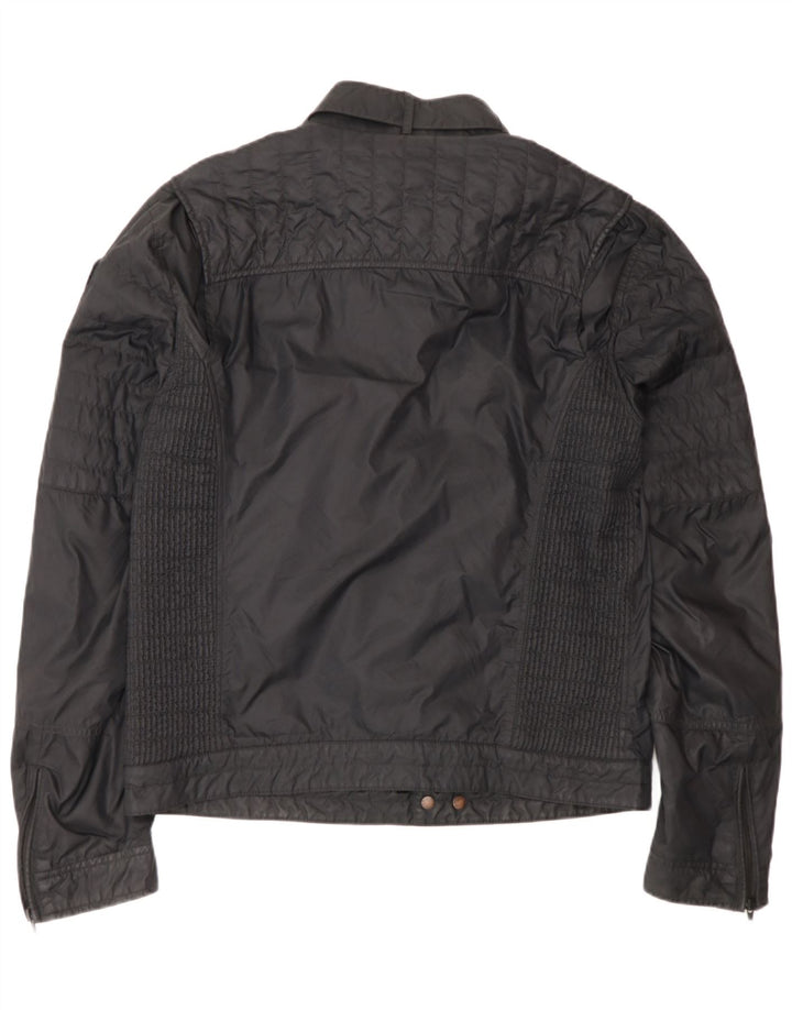 Blauer Herre Bomber Jacket UK 42 XL Sort Polyamid