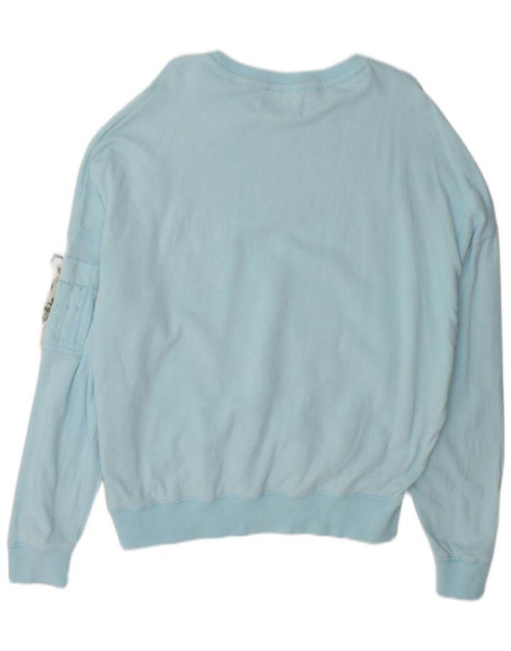Alpha Industries Sweatshirt til mænd, stor blå