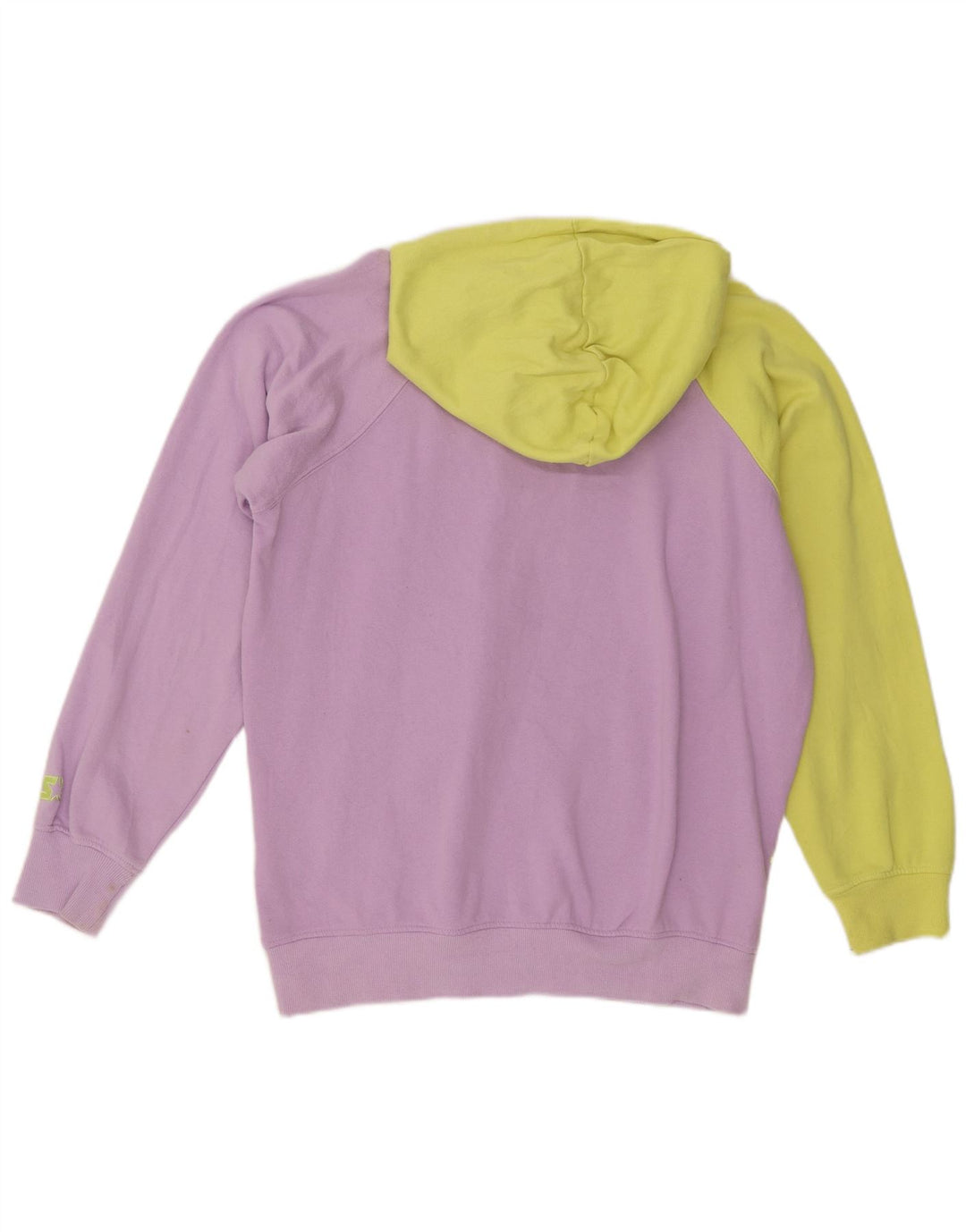 Starter Herre grafisk hættetrøje Jumper Medium Lilla Colourblock Bomuld