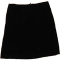 AVANT Womens Velvet Mini Skirt W26 Small Black Cotton Vintage Avant and Second-Hand Avant from Messina Hembry 