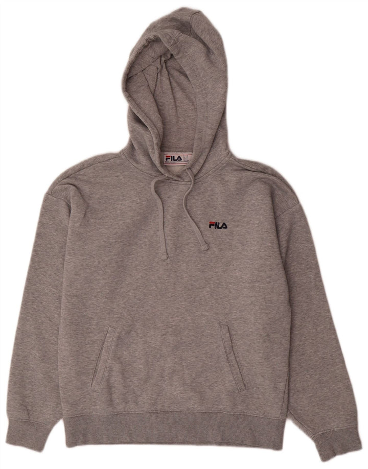 Fila Herre hættetrøje Jumper Medium Grey Flecked Bomuld