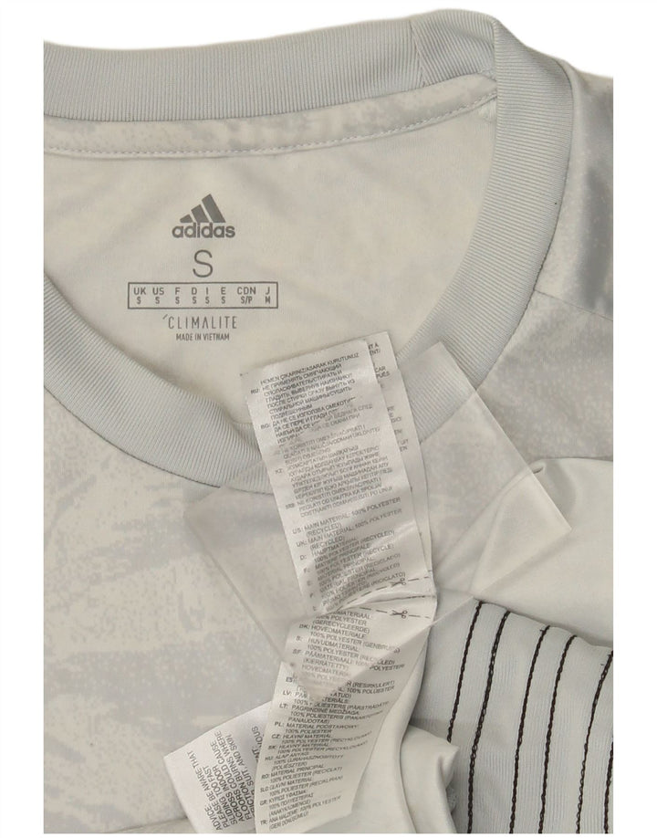 Adidas Herre Climalite Top Langærmet Lille Grå Camouflage Polyester