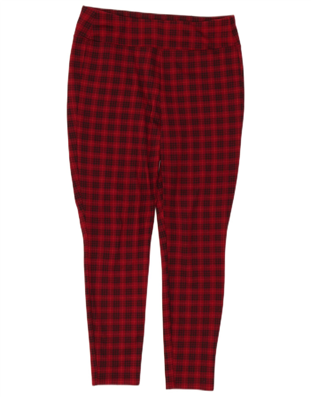 Gap Dame Skinny Casual Bukser Medium W30 L26 Rød ternet