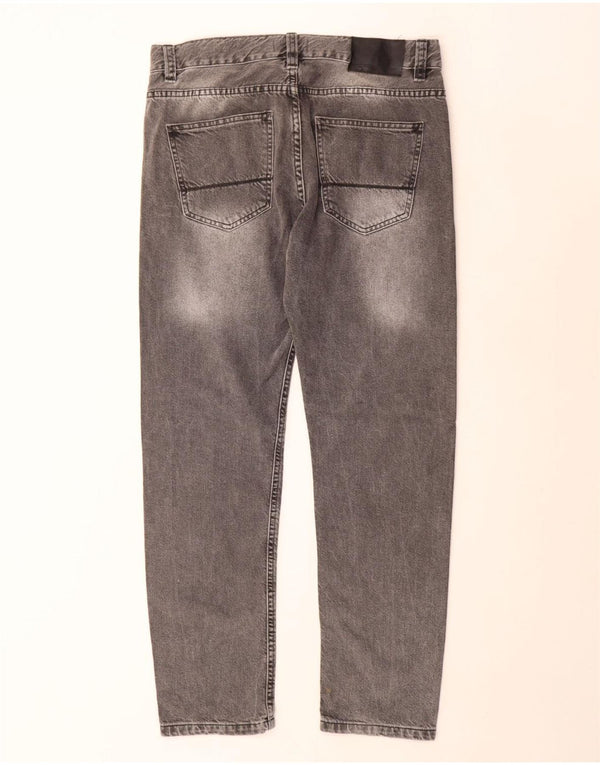 ZARA Herre Slim Jeans EU 40 Medium W31 L29 Grå Bomuld