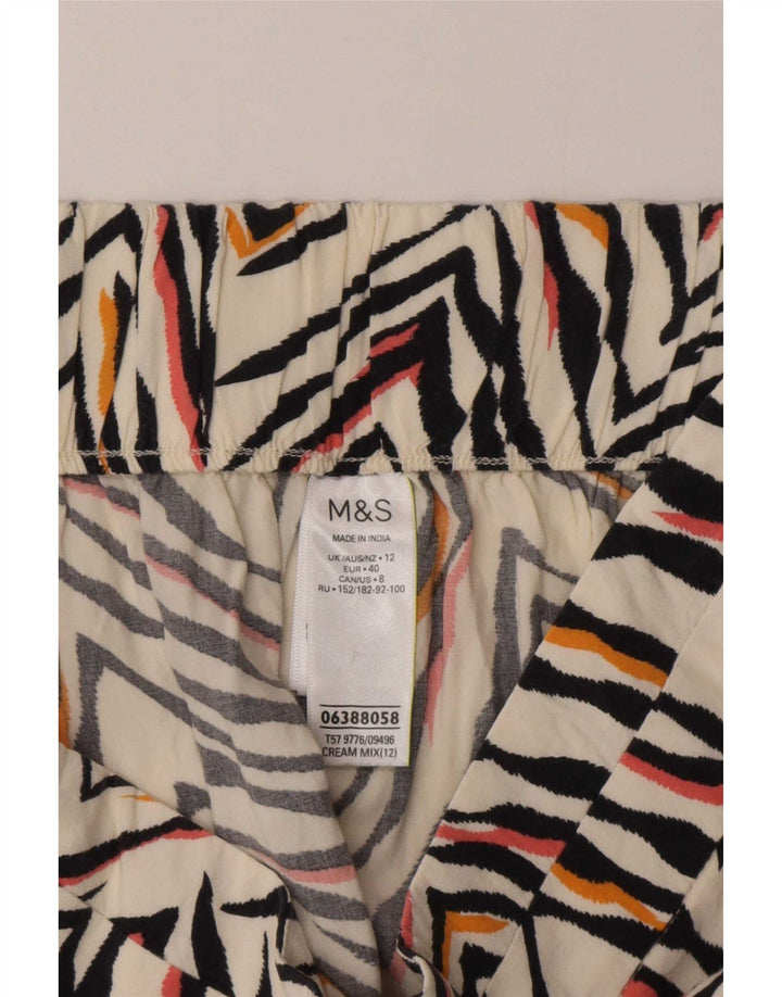 Marks & Spencer Casual Shorts til kvinder UK 12 Medium W30 Off White
