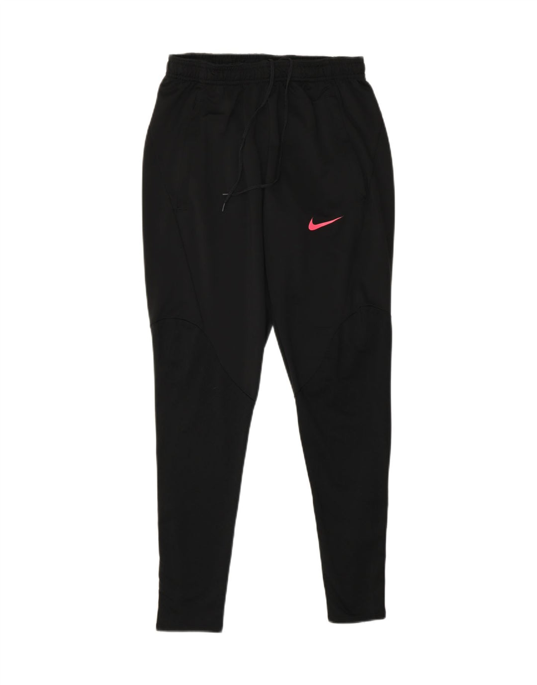 NIKE Dame Dri Fit Slim Fit Træningsdragt Bukser UK 10 Small Black