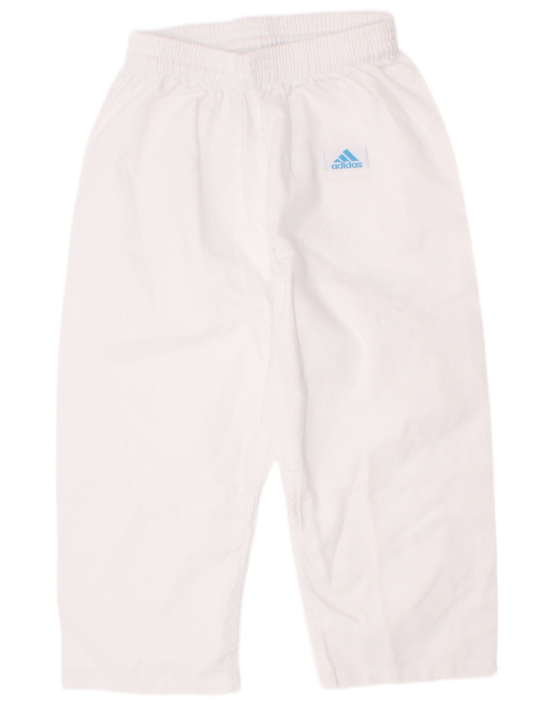 Adidas Boys Crop træningsdragt bukser 7-8 år Hvid polyester