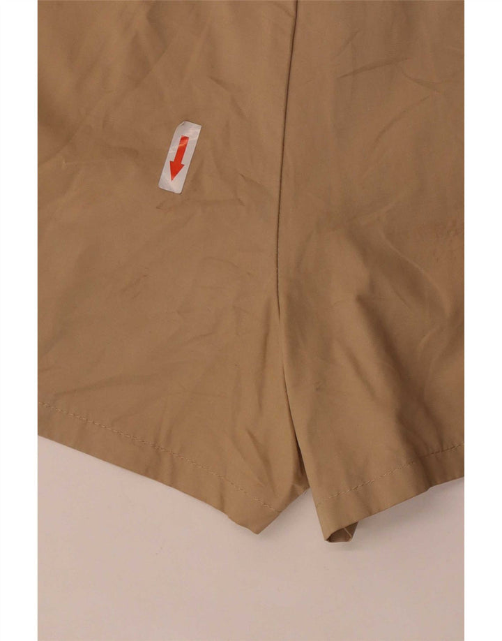 Zara Cargo Shorts til kvinder Medium W28 Beige Polyester