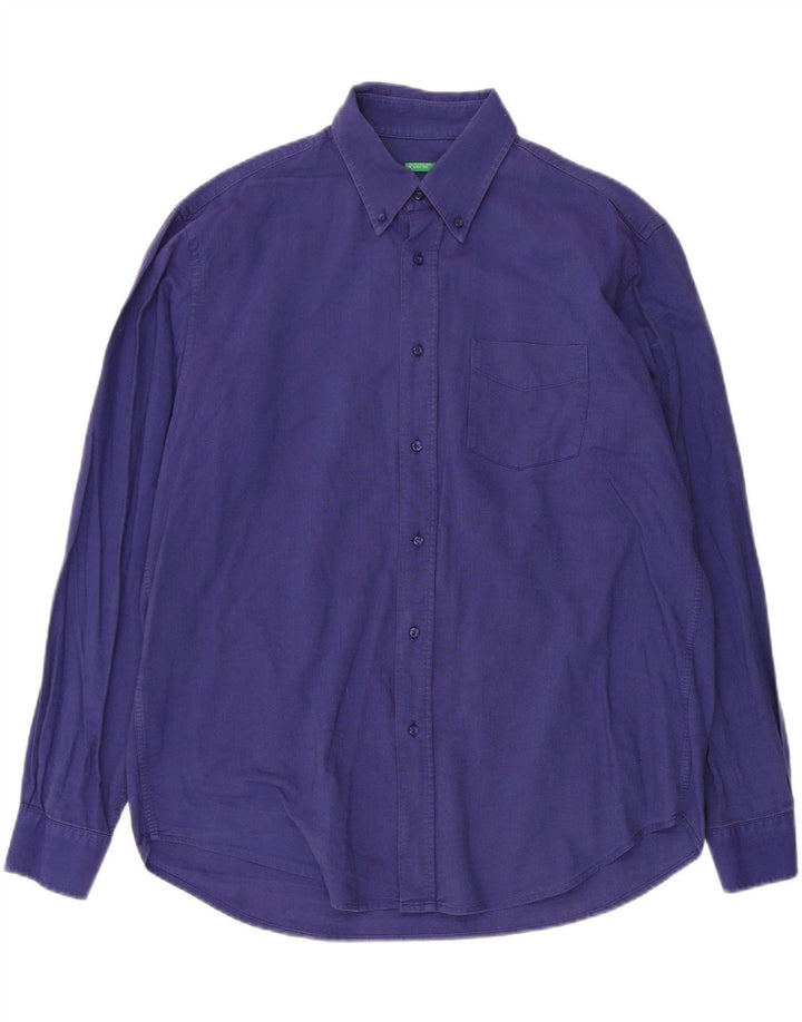 BENETTON Herreskjorte Stor Lilla