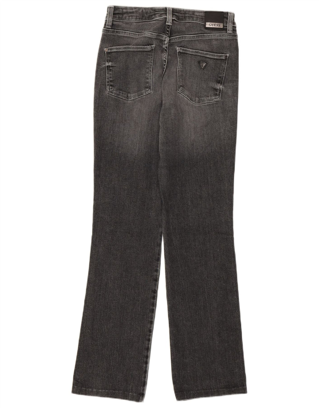 GUESS Dame mellemhøjde lige jeans W27 L30 Grå