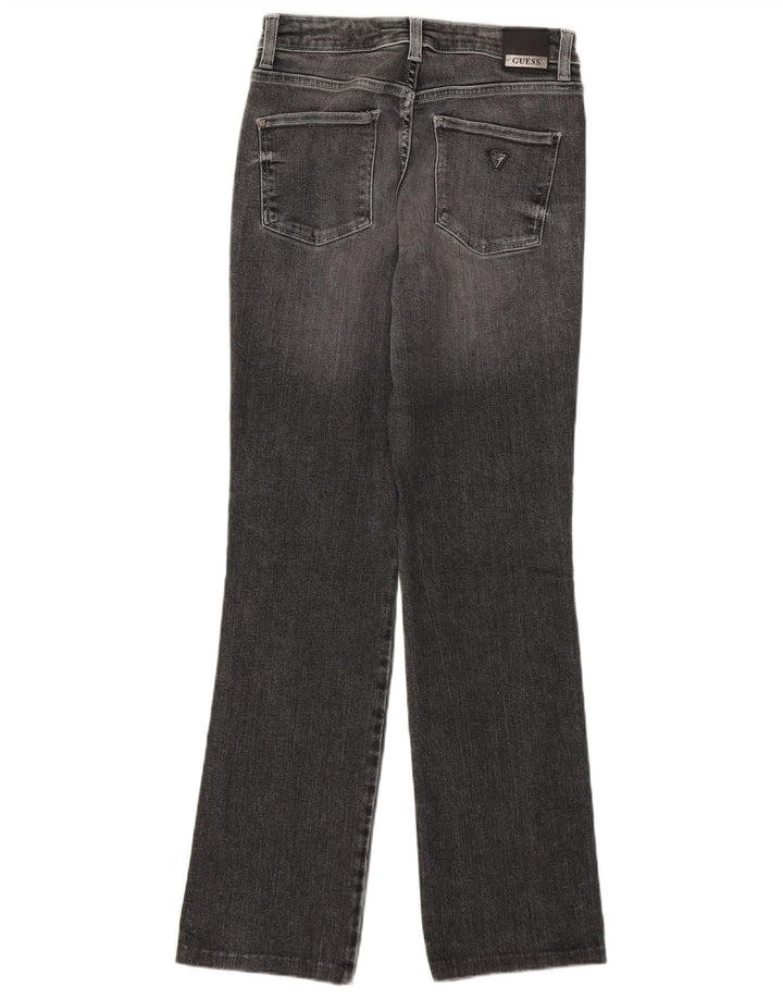 GUESS Dame mellemhøjde lige jeans W27 L30 Grå