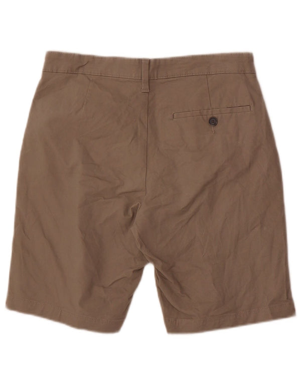 Marks & Spencer Chino Shorts til mænd W30 mellemgrå bomuld