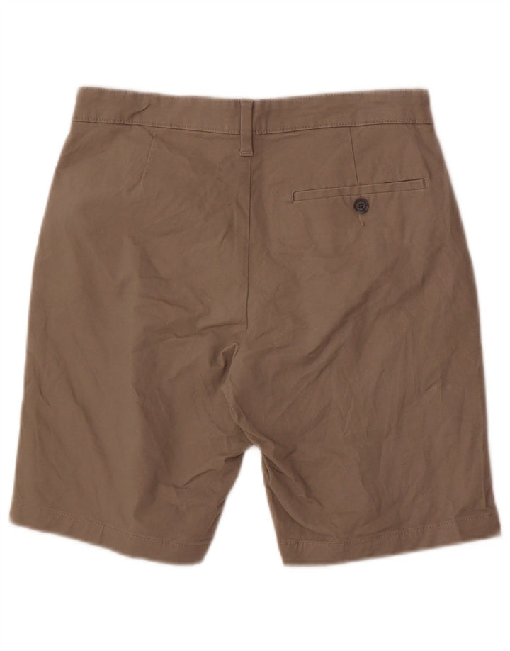 Marks & Spencer Chino Shorts til mænd W30 mellemgrå bomuld