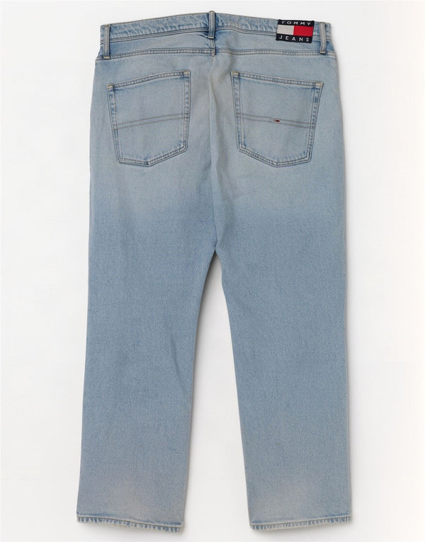 Tommy Hilfiger Straight Jeans til mænd W38 L30 Blå