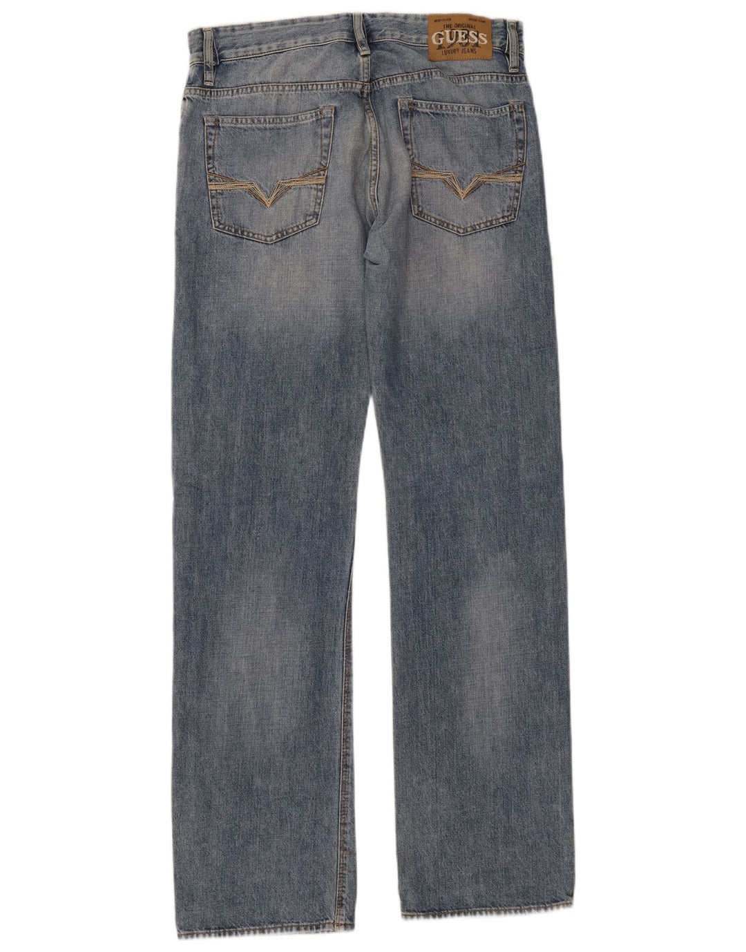 Guess lige damejeans W31 L34 blå bomuld