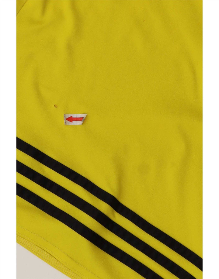 Adidas Herre Climalite Sportshorts store gule polyester