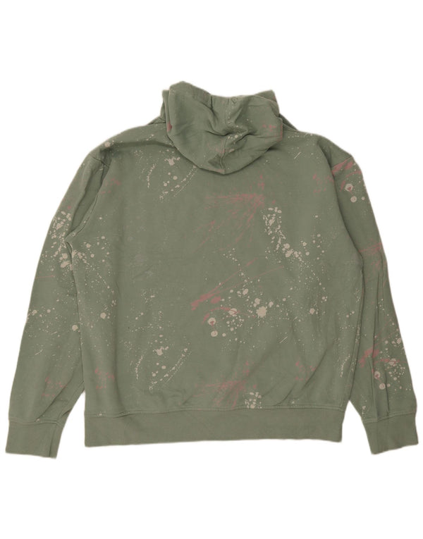 Hurley Herre Hættetrøje Jumper XL Grøn Tie Dye Bomuld