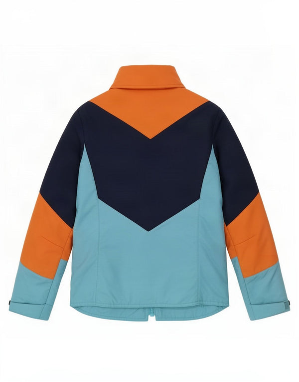 MC Gregor Dame Skijakke EU 40 Medium Blue Colourblock