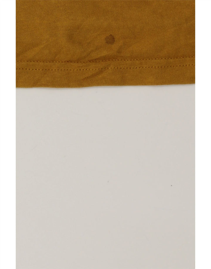 PUMA Herre Loose Fit T-Shirt Top XL Gul Bomuld