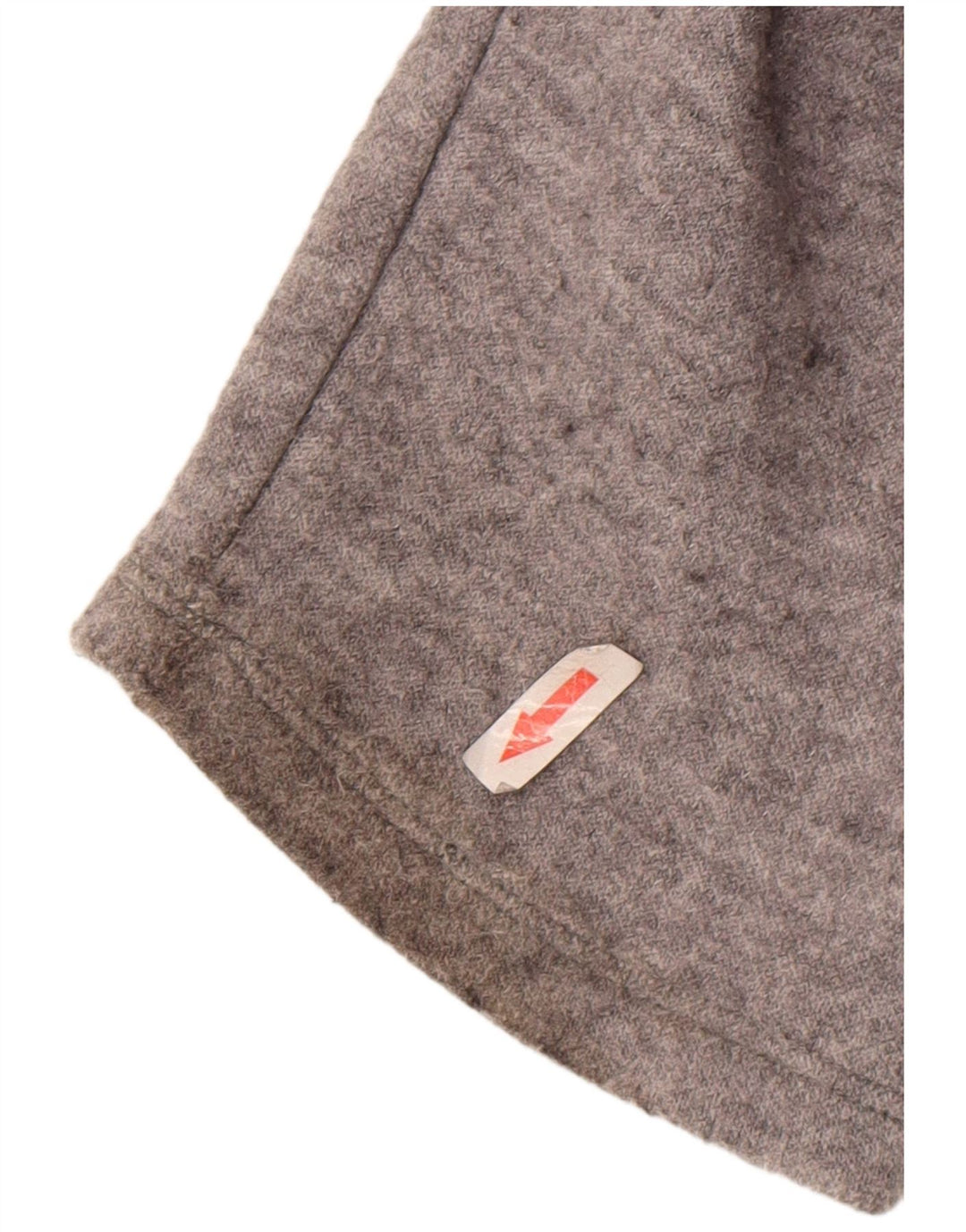 Zara Dame Oversized Top Langærmet UK 10 Small Grey Viscose