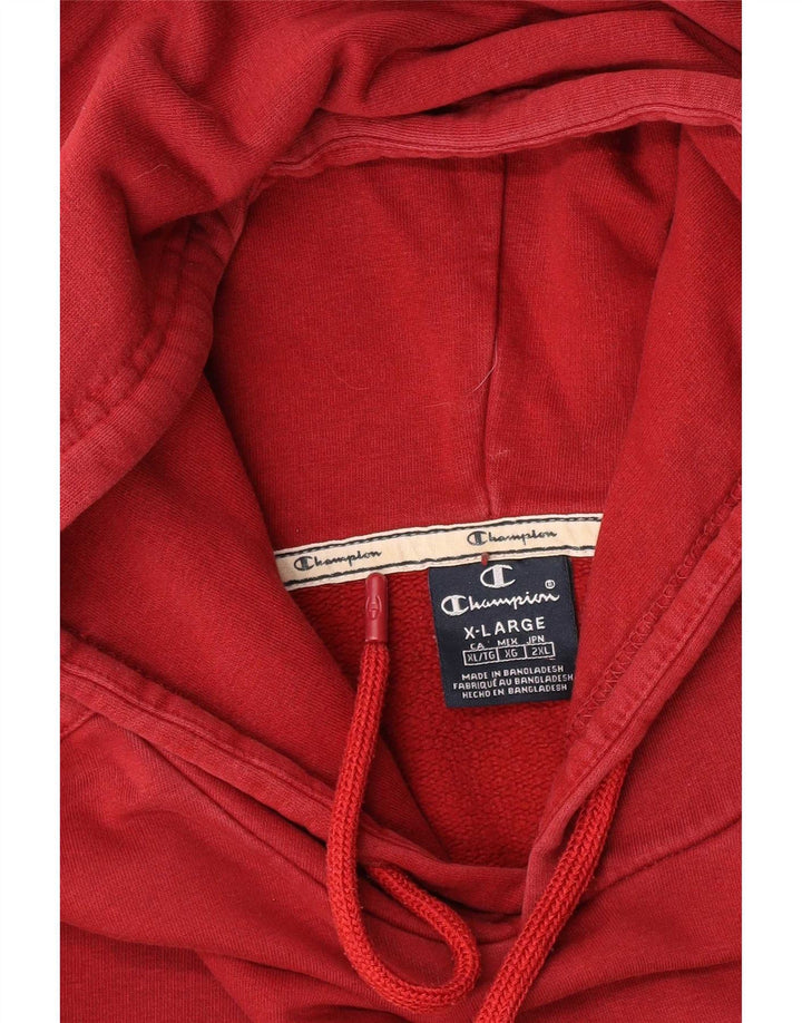 Champion Herre grafisk hættetrøje Jumper XL Rød
