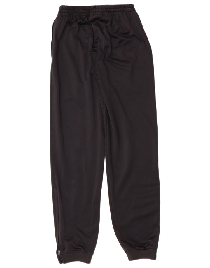 ADIDAS Boys Tracksuit Trousers Joggers 15-16 Years  Black Polyester