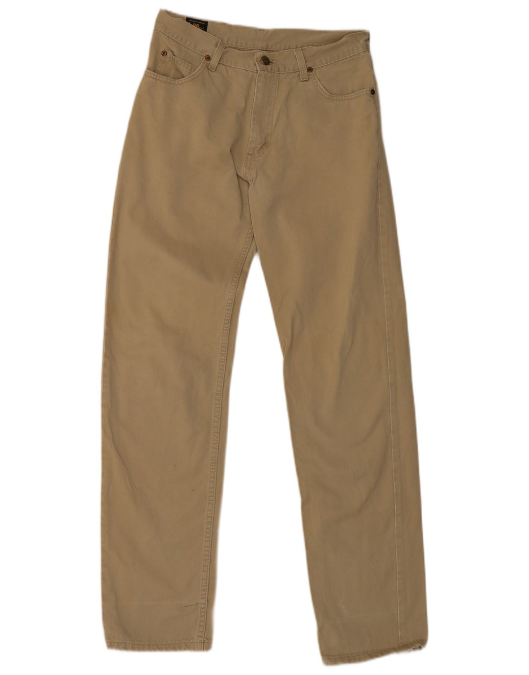 Lee Straight Casual Bukser til mænd W30 L32 Khaki