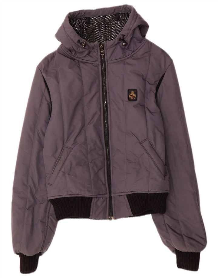Refrigiwear Dame Regnjakke IT 44 Medium Grey Colourblock Nylon