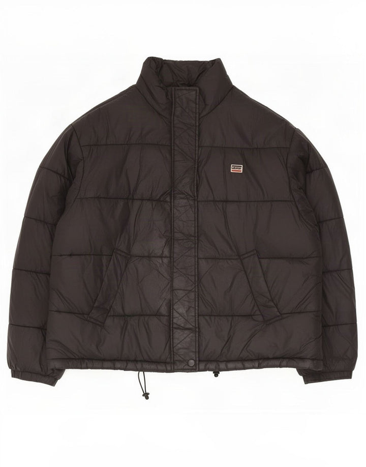 Levi's Polstret Herrejakke UK 38 Medium Sort Polyamid