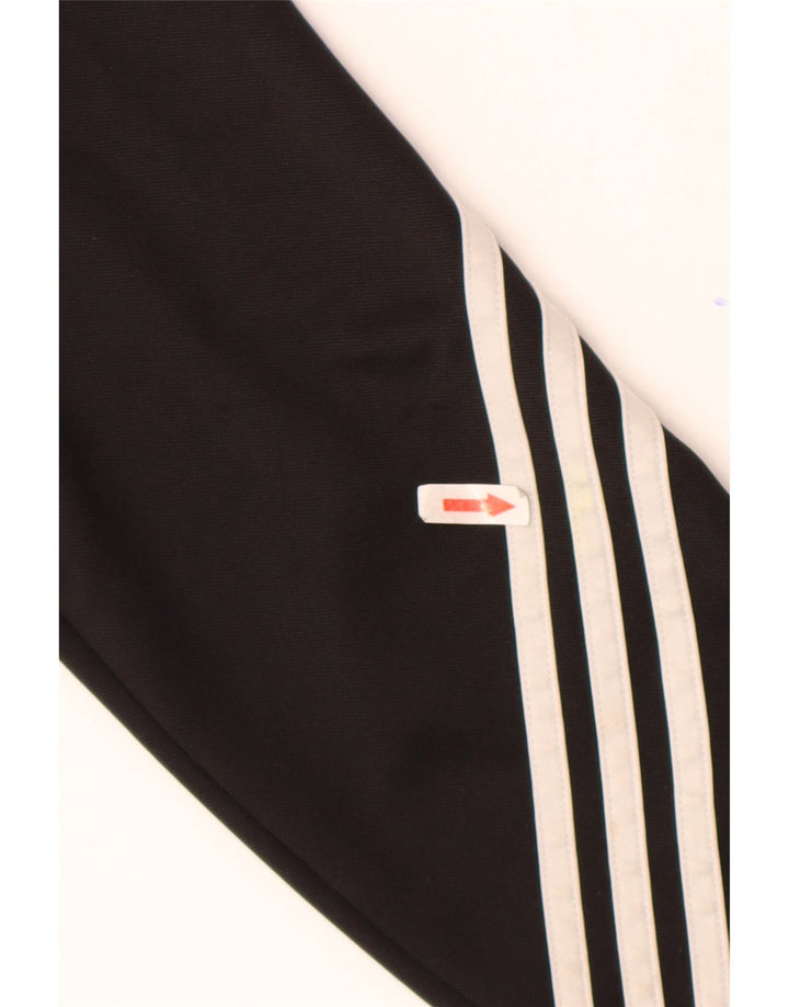 Adidas Herre Climalite Pullover Træningsdragt Top Medium Sort Colourblock