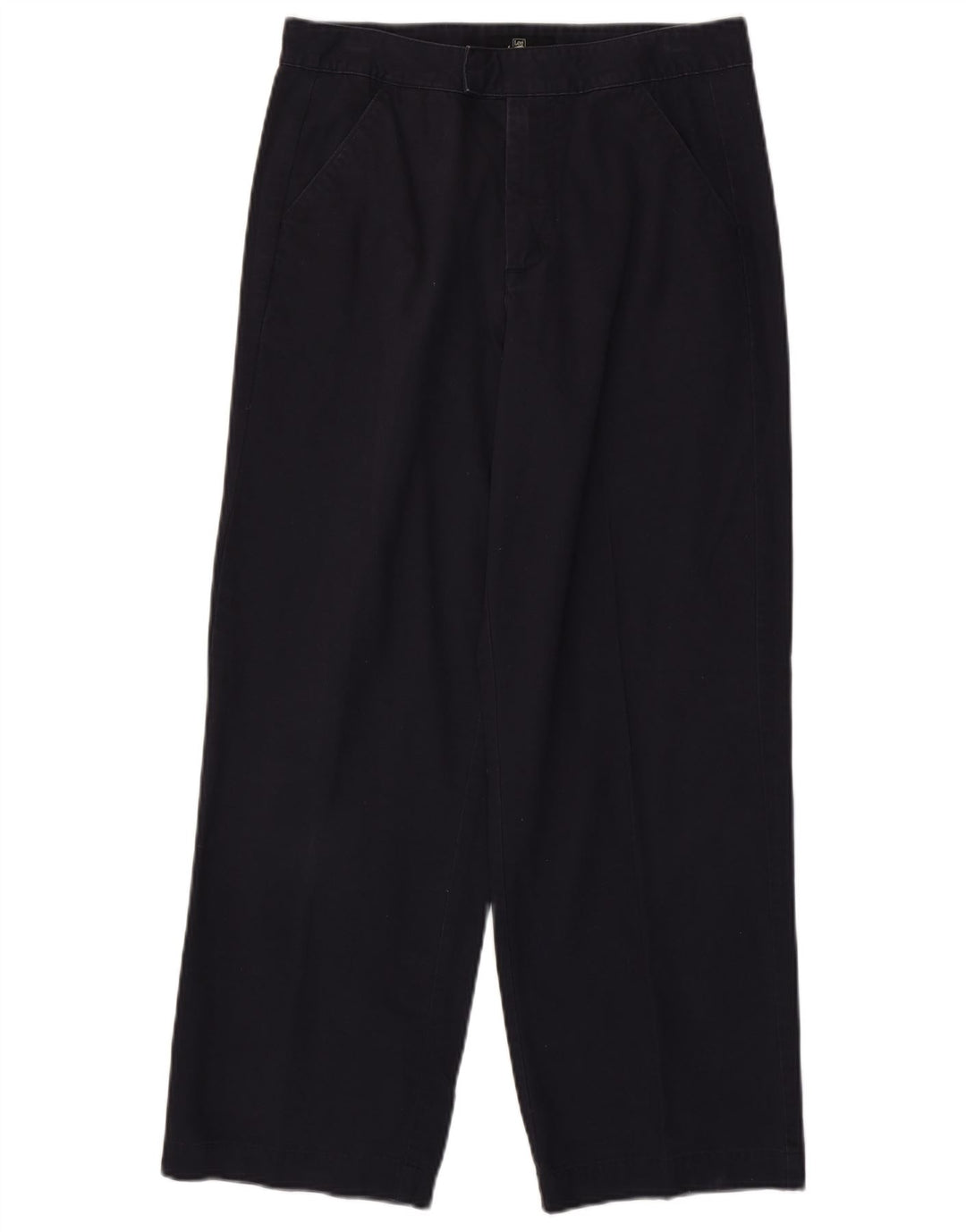 Lee Kvinder Khakis Lige jakkesæt US 8 Medium W30 L28 Navy Blue